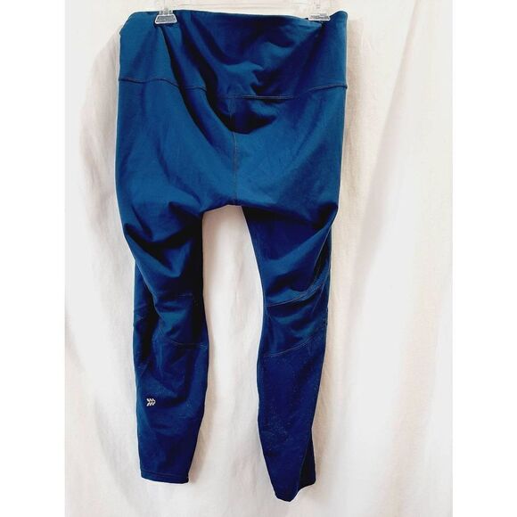 All in motion blue plus sz XXL athletic yoga leggings - Picture 3 of 4